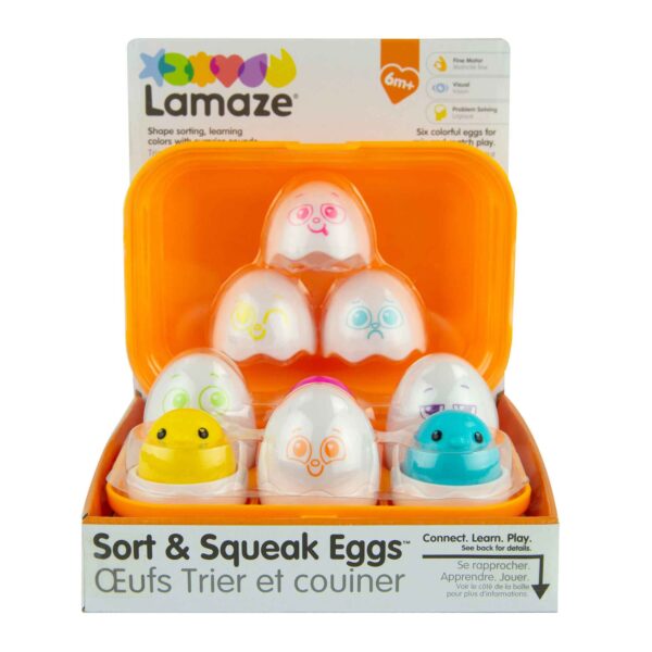 Sort & Squeak Eggs