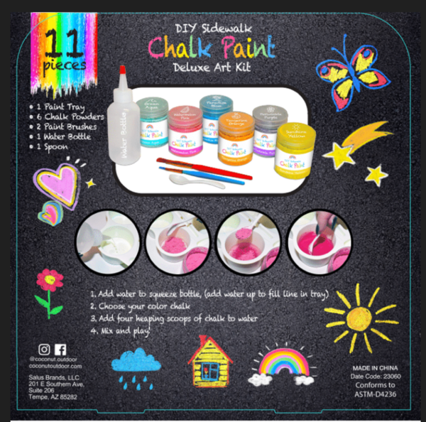 DIY Sidewalk Chalk Paint Set - Image 6