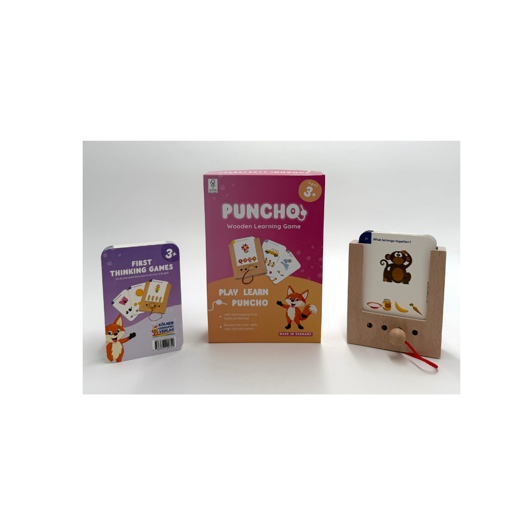Puncho 3+ Holder Box & 1 Set of Cards