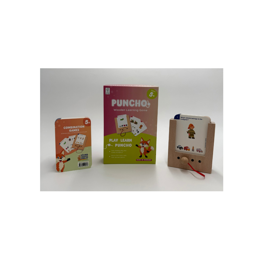 Puncho 5+ Holder Box & 1 Set of Cards