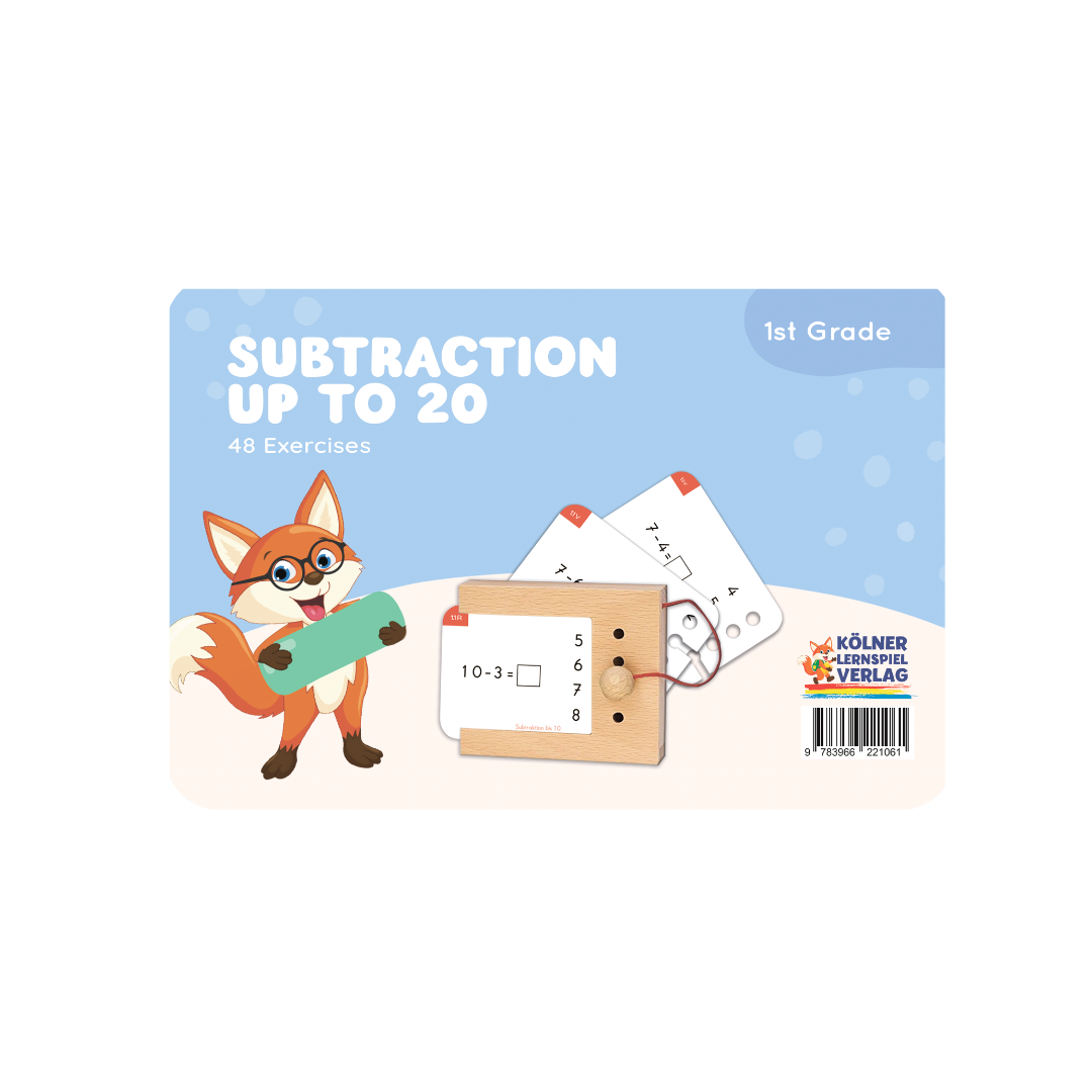 Subtraction Up to 20 1st Grade