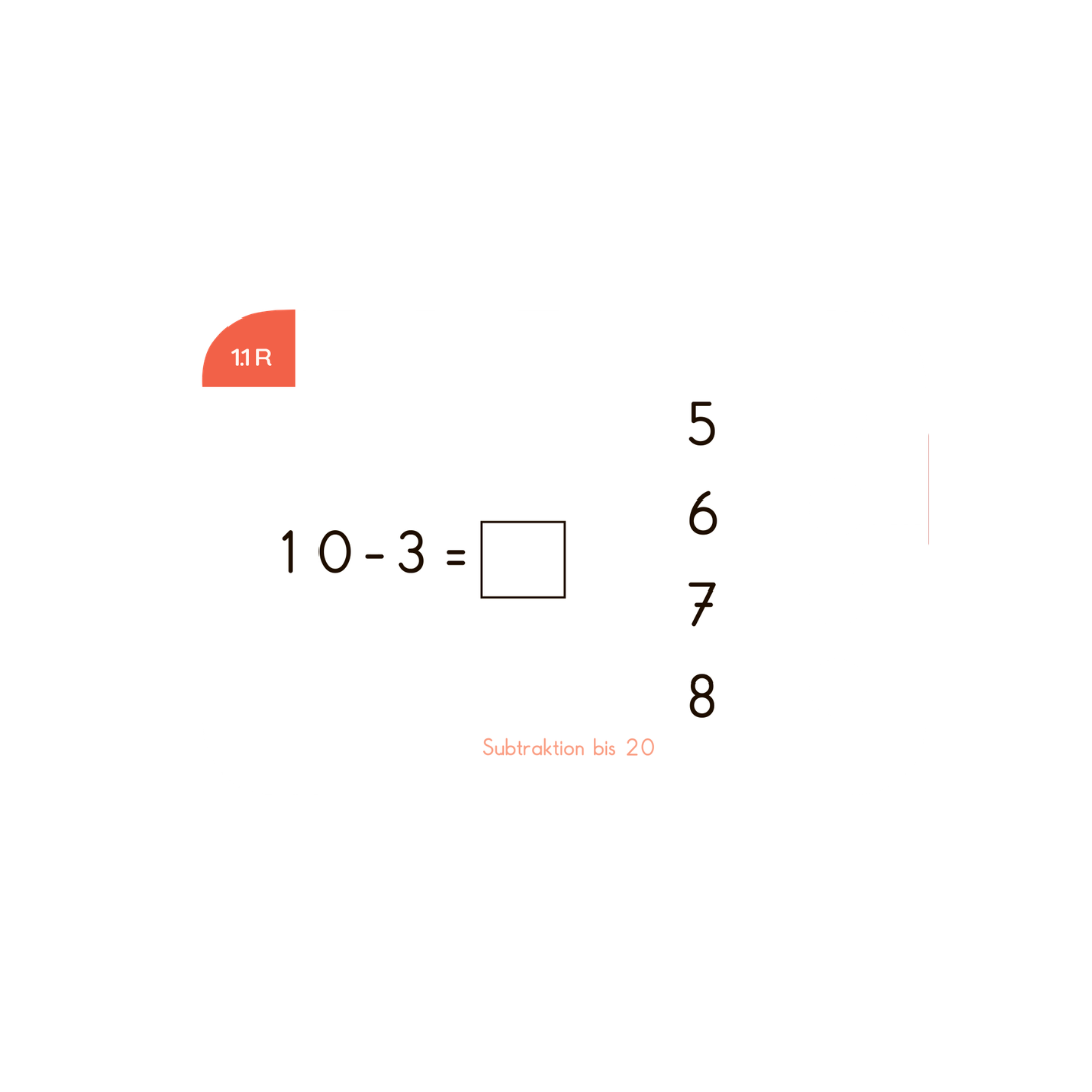 Subtraction Up to 20 1st Grade - Image 2