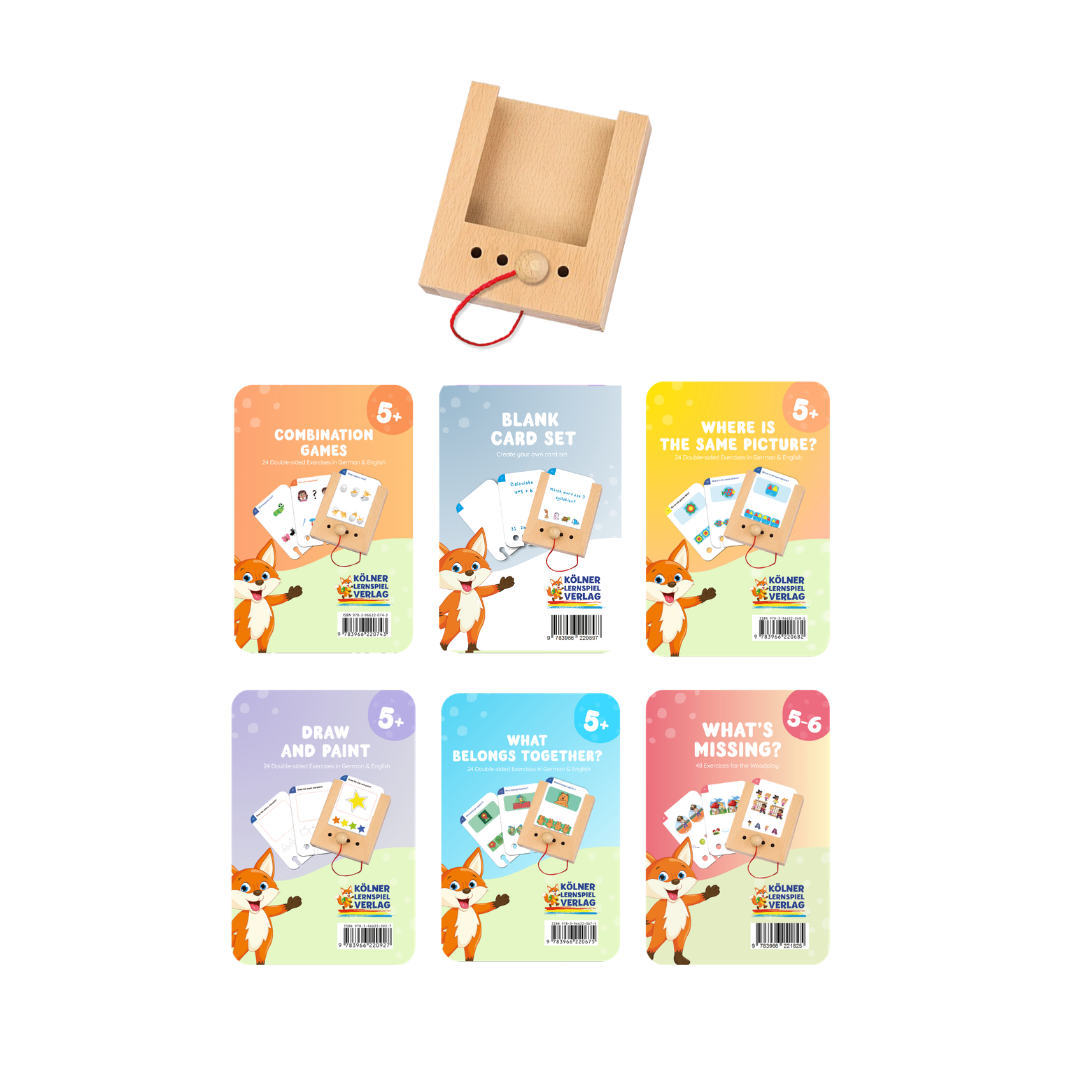 Puncho 5+ Holder Box & 6 Set of Cards