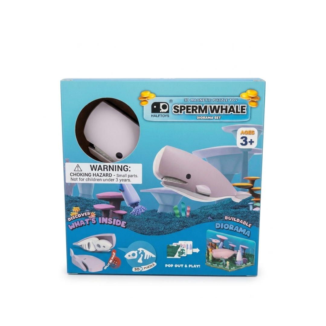 Diorama Set Sperm Whale