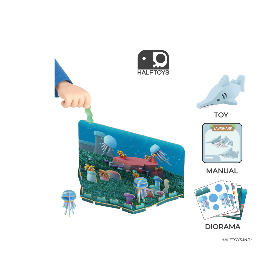 Diorama Set Sawshark - Image 4