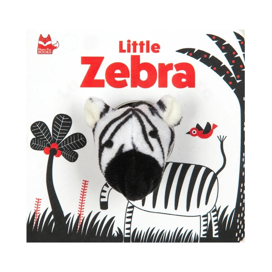 Happy Fox Finger Puppet Little Zebra