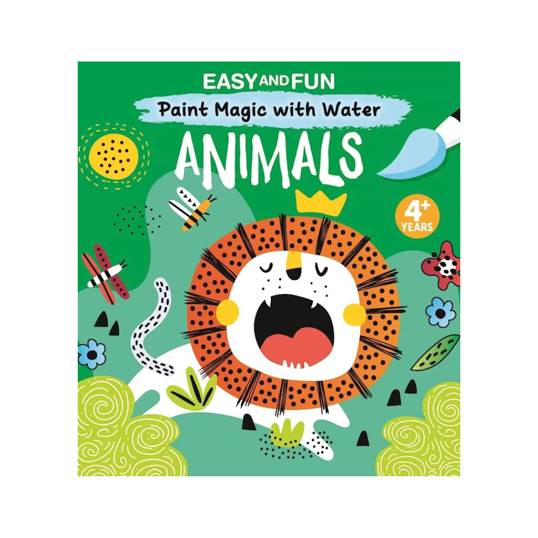 Easy and Fun Paint Magic with Water Animals