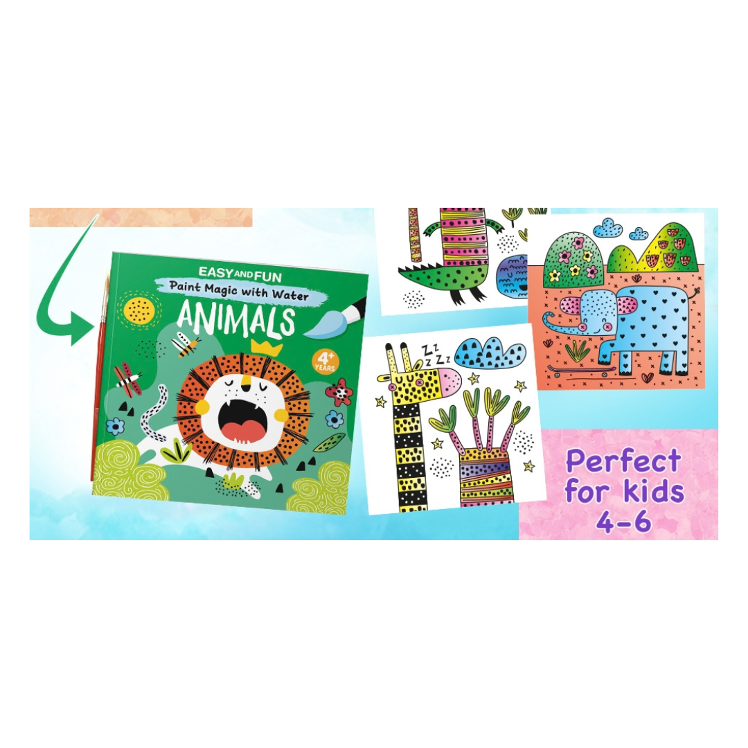 Easy and Fun Paint Magic with Water Animals - Imagen 3