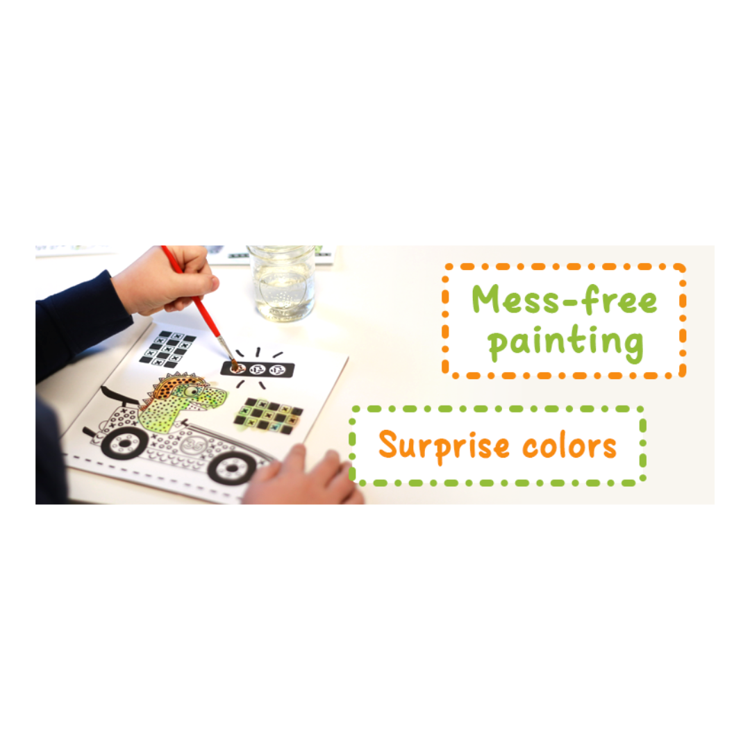 Easy and Fun Paint Magic with Water: Dinosaurs - Imagen 5